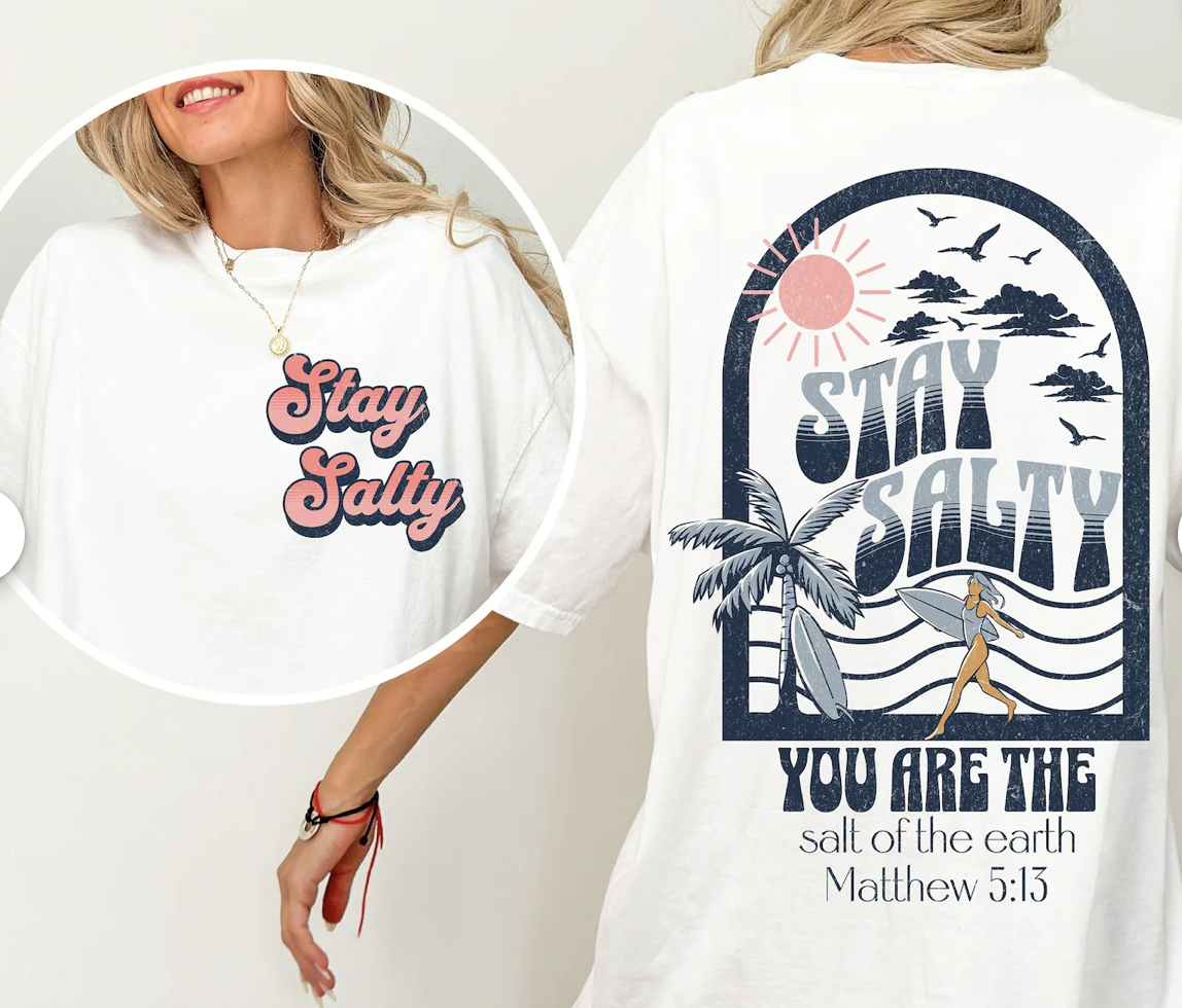 Stay Salty Comfort Color Tee