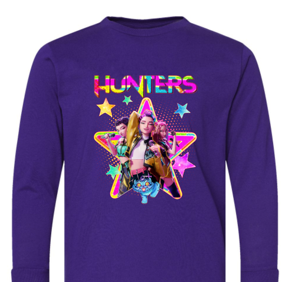 K pop long sleeve tee